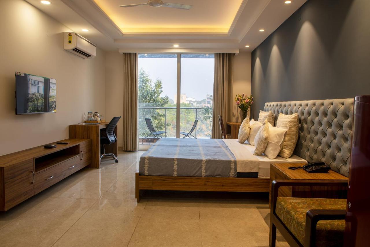 Perch Service Apartment-Mg Road Gurgaon Eksteriør billede