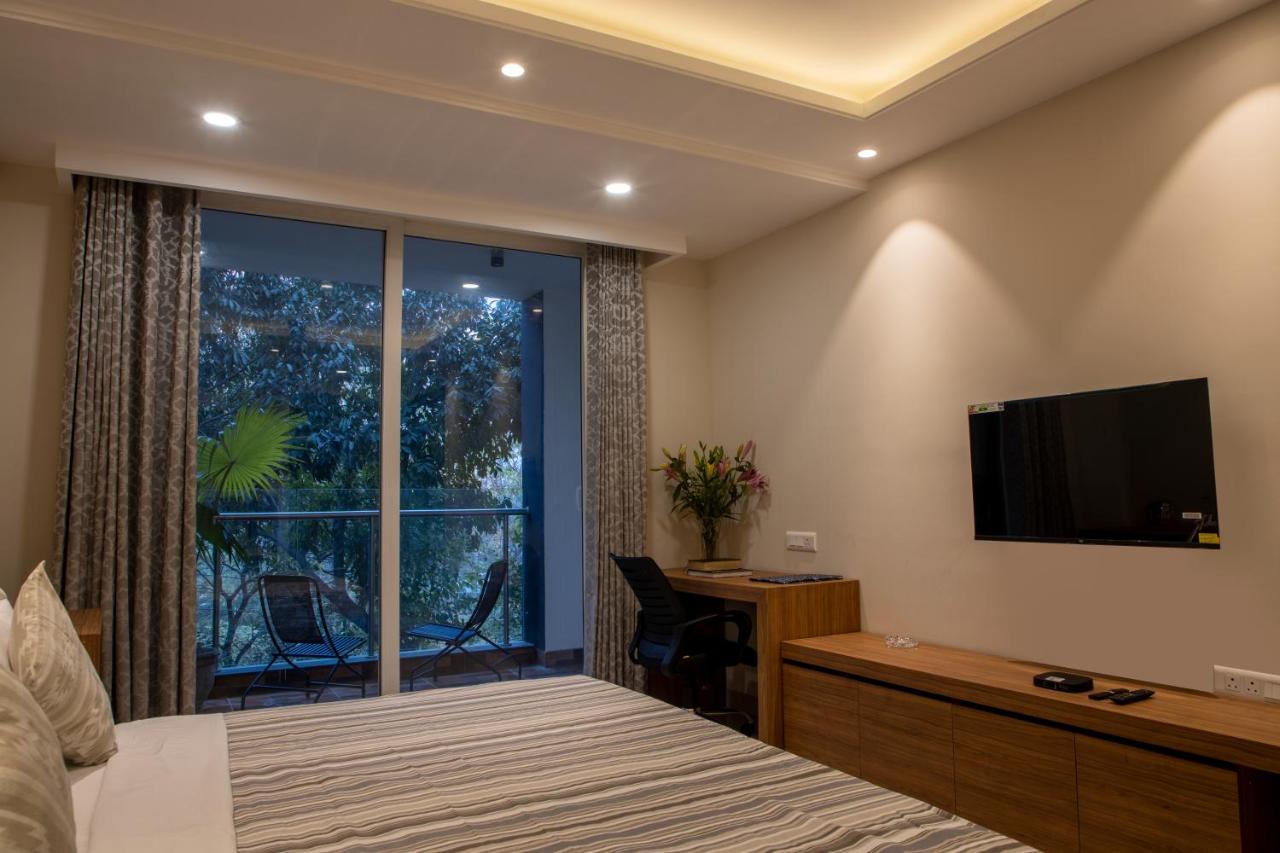 Perch Service Apartment-Mg Road Gurgaon Eksteriør billede